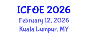International Conference on Future of Education (ICFOE) February 12, 2026 - Kuala Lumpur, Malaysia