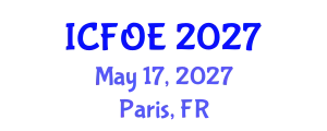 International Conference on Future of Education (ICFOE) May 17, 2027 - Paris, France