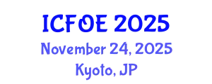 International Conference on Future of Education (ICFOE) November 24, 2025 - Kyoto, Japan