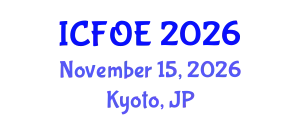 International Conference on Future of Education (ICFOE) November 15, 2026 - Kyoto, Japan