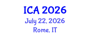 International Conference on Amyloidosis (ICA) July 22, 2026 - Rome, Italy