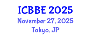 International Conference on Biomedical and Bioinformatics Engineering November 27, 2025 - Tokyo, Japan