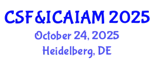 China-Europe Scientists Forum & International Conference on Artificial Intelligence and Advanced Manufacturing October 24, 2025 - Heidelberg, Germany