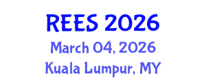 Renewable Energy and Environmental Science March 04, 2026 - Kuala Lumpur, Malaysia