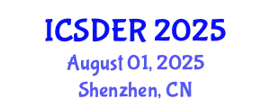 International Conference on Sustainable Development and Energy Resources August 01, 2025 - Shenzhen, China