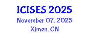 International Conference on Intelligent Ships and Electromechanical System November 07, 2025 - Ximen, China