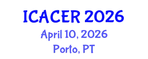 International Conference on Advances on Clean Energy Research April 10, 2026 - Porto, Portugal