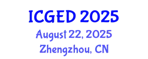 International Conference on Geophysics, Exploration and Development August 22, 2025 - Zhengzhou, China