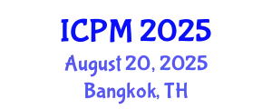 International Conference of Project Management August 20, 2025 - Bangkok, Thailand