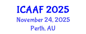 International Conference on Accounting, Auditing and Finance November 24, 2025 - Perth, Australia