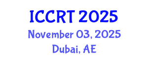 International Conference on Cancer Research and Treatment November 03, 2025 - Dubai, United Arab Emirates