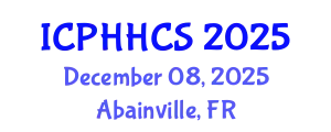 International Conference on Public Health and Health Care System December 08, 2025 - Abainville, France