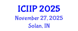 International Conference on Image Information Processing November 27, 2025 - Solan, India