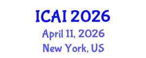 International Conference on Artificial Intelligence April 11, 2026 - New York, United States