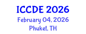 International Conference on Computing and Data Engineering February 04, 2026 - Phuket, Thailand