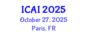 International Conference on Artificial Intelligence October 27, 2025 - Paris, France