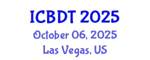 International Conference on Brain Disorders and Therapeutics October 06, 2025 - Las Vegas, United States