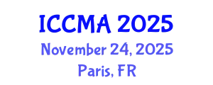 International Conference on Control, Mechatronics and Automation November 24, 2025 - Paris, France