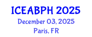 International Conference on Ecological Agriculture, Biodiversity and Public Health December 03, 2025 - Paris, France