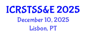 International Congress on Research in Science, Technology, Social Sciences & Education December 10, 2025 - Lisbon, Portugal