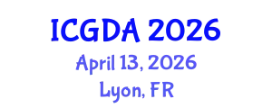 International Conference on Geoinformatics and Data Analysis April 13, 2026 - Lyon, France