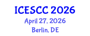International Conference on Environmental Sustainability and Climate Change April 27, 2026 - Berlin, Germany