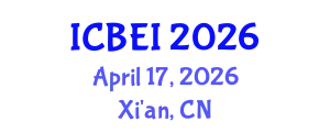 Int'l Conference on Business Economics and Innovation April 17, 2026 - Xi'an, China