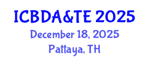 International Conference on Building Design, Architecture & Transportation Engineering December 18, 2025 - Pattaya, Thailand