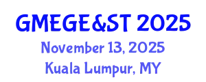 Global Meet and Expo on Green Energy & Sustainable Technologies November 13, 2025 - Kuala Lumpur, Malaysia