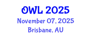 Optimising Wellness & Longevity Conference (OWL) November 07, 2025 - Brisbane, Australia