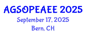 Annual Global Summit on Power, Energy, and Electrical Engineering September 17, 2025 - Bern, Switzerland