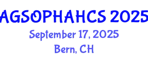 Annual Global Summit on Public Health and Health Care Systems September 17, 2025 - Bern, Switzerland