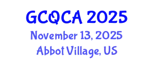 Global Congress on Quantum Computing and Applications November 13, 2025 - Abbot Village, United States