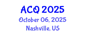 Advancing Construction Quality October 06, 2025 - Nashville, United States