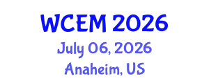 World Conference on Energy Materials July 06, 2026 - Anaheim, United States