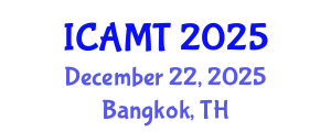 International Congress on Arts, Music and Technology December 22, 2025 - Bangkok, Thailand