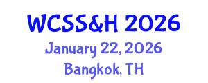 World Congress on Social Sciences & Humanities January 22, 2026 - Bangkok, Thailand