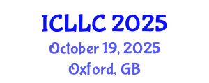 International Conference on Language, Literature and Culture (ICLLC) October 19, 2025 - Oxford, United Kingdom