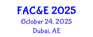 Face Aesthetic Conference & Exhibition October 24, 2025 - Dubai, United Arab Emirates