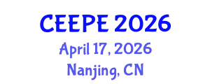 International Conference on Energy, Electrical and Power Engineering (CEEPE) April 17, 2026 - Nanjing, China