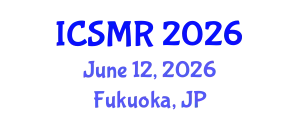 International Conference on Smart Material Research (ICSMR) June 12, 2026 - Fukuoka, Japan