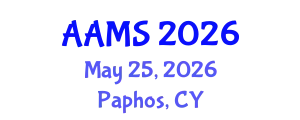 International Conference on Autonomous Agents and Multiagent Systems (AAMS) May 25, 2026 - Paphos, Cyprus