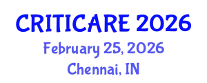 Annual Conference of Indian Society of Critical Care Medicine (CRITICARE) February 25, 2026 - Chennai, India