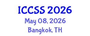 International Conference on Circuits, Systems and Simulation (ICCSS) May 08, 2026 - Bangkok, Thailand