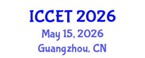 International Conference on Communication Engineering and Technology (ICCET) May 15, 2026 - Guangzhou, China