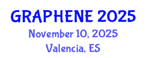 Global Congress on Graphene, Carbon Nanotubes and 2D Innovations (GRAPHENE) November 10, 2025 - Valencia, Spain