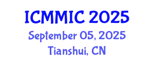 International Conference on Machine Manufacturing and Intelligent Control (ICMMIC) September 05, 2025 - Tianshui, China