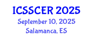 International Conference on Structural Seismic and Civil Engineering Research (ICSSCER) September 10, 2025 - Salamanca, Spain