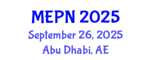 Middle East Pediatric Neurology September 26, 2025 - Abu Dhabi, United Arab Emirates