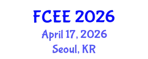 International Forum on Clean Energy Engineering (FCEE) April 17, 2026 - Seoul, Republic of Korea
